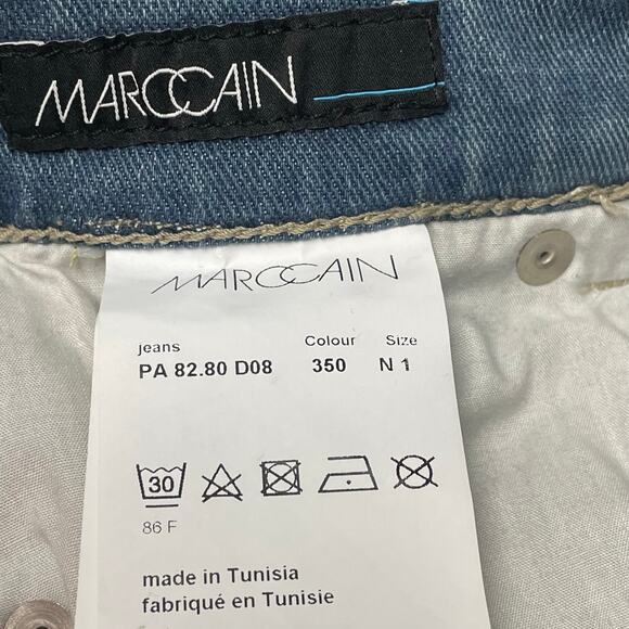 Marc Cain Light Wash Denim High Waist Skinny Jean Womens 1 / US 4 - Picture 9 of 11